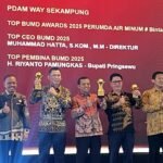 PDAM Way Sekampung Kembali Menjadi Salah Satu Kandidat Peraih Ajang Penghargaan Bergengsi TOP BUMD Awards 2025