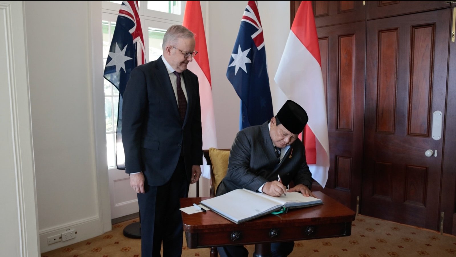 Presiden Prabowo dan PM Australia Albanese Bahas Penguatan Kemitraan Strategis Indonesia–Australia di Sydney