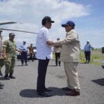 Prabowo dan Sri Sultan Hamengkubuwono X Kompak Naik “Maung” Menuju Peresmian Jembatan Banaran di Bantul