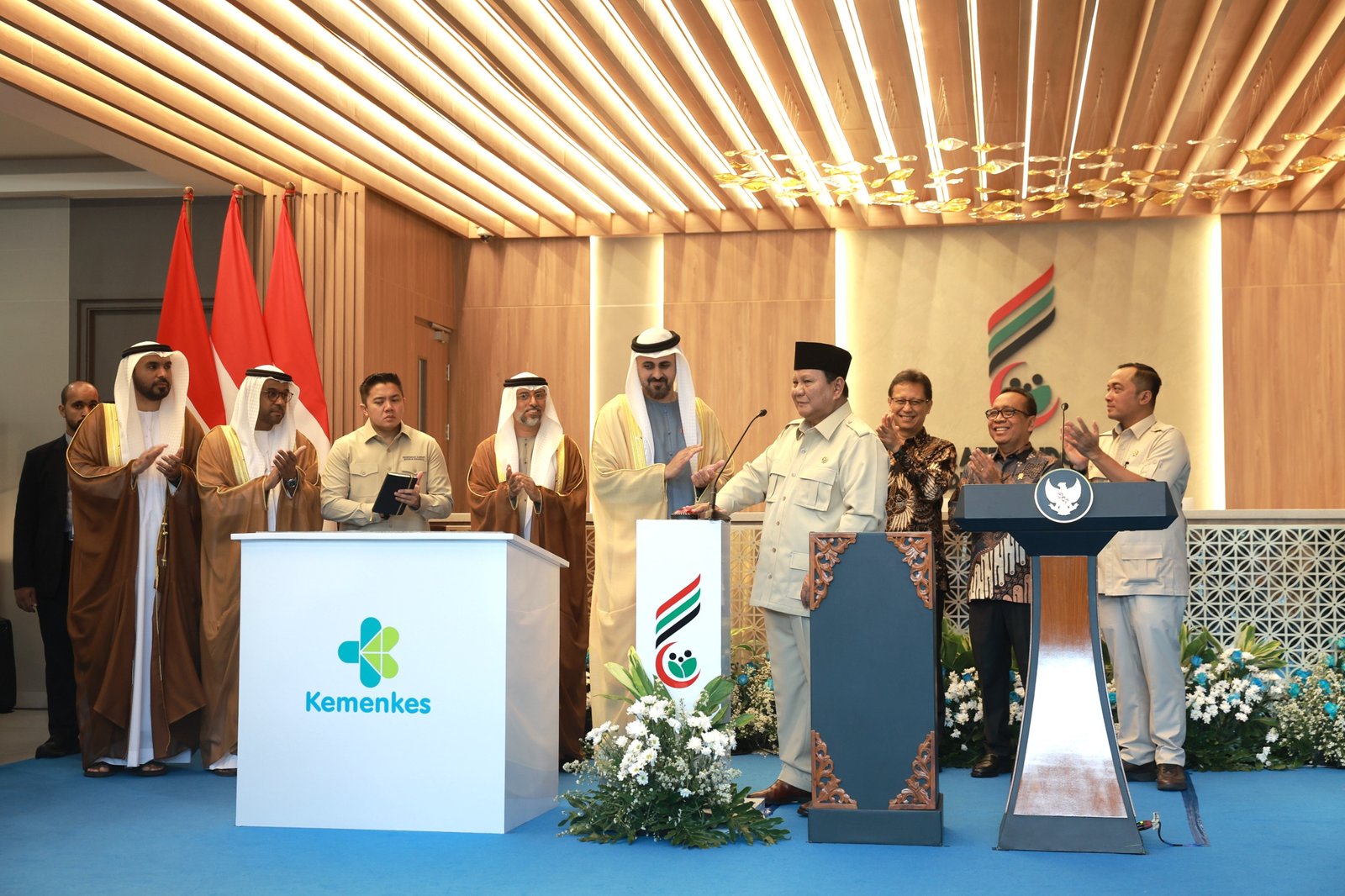 Prabowo Resmikan RS Kardiologi Emirates–Indonesia, Tegaskan Simbol Persahabatan Strategis dengan UEA