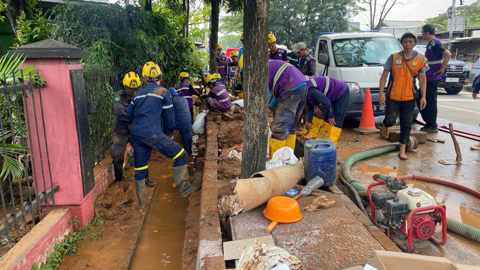 Langkah Sigap PERUMDAM TKR dalam Penanganan Kebocoran