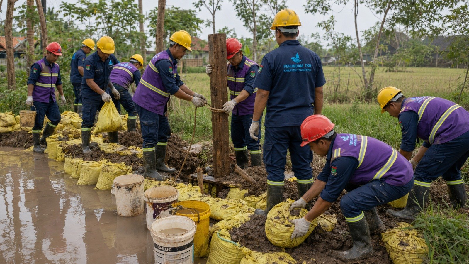 PERUMDAM TKR Perluas Jaringan Air Bersih di Rajeg, Warga Segera Nikmati Layanan Lebih Layak