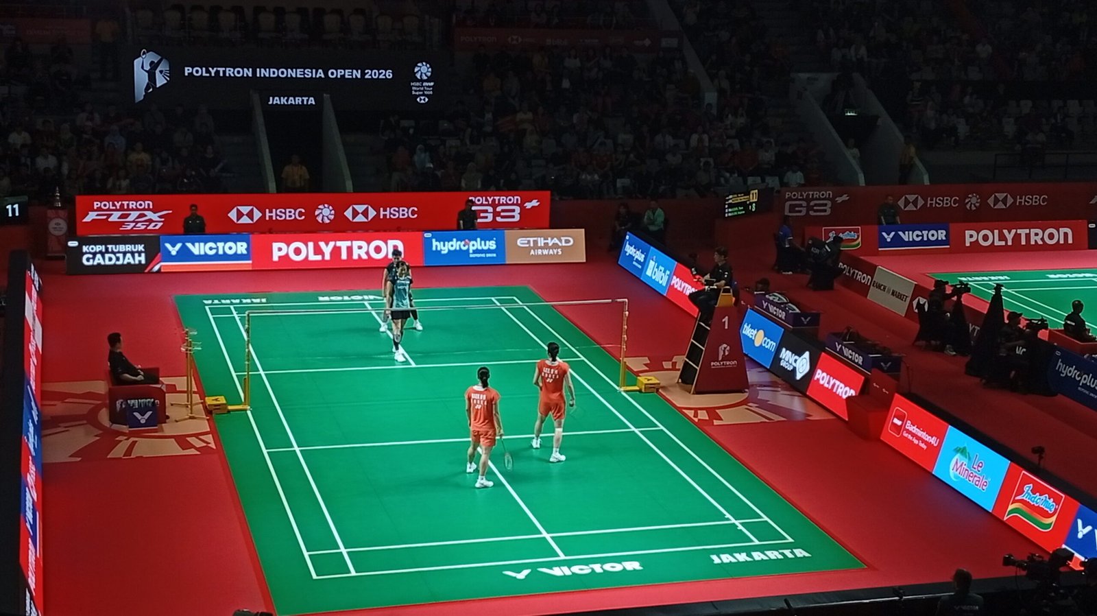 Pasangan Pratiwi / Ramadhanti Tumbangkan Unggulan Korea di Indonesia Open 2026, Dua Wakil Indonesia Tersingkir oleh Jepang