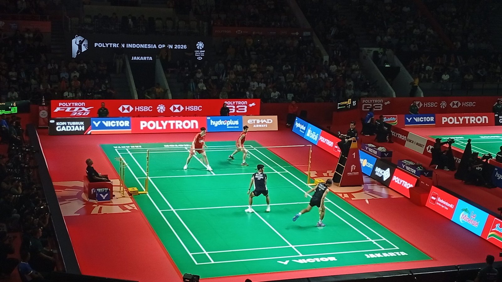 Dua Ganda Putra Indonesia Tersingkir di Indonesia Open 2026