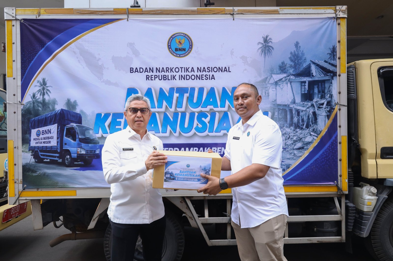 Peduli Korban Gempa Flores, BNN Salurkan Bantuan Kemanusiaan ke NTT
