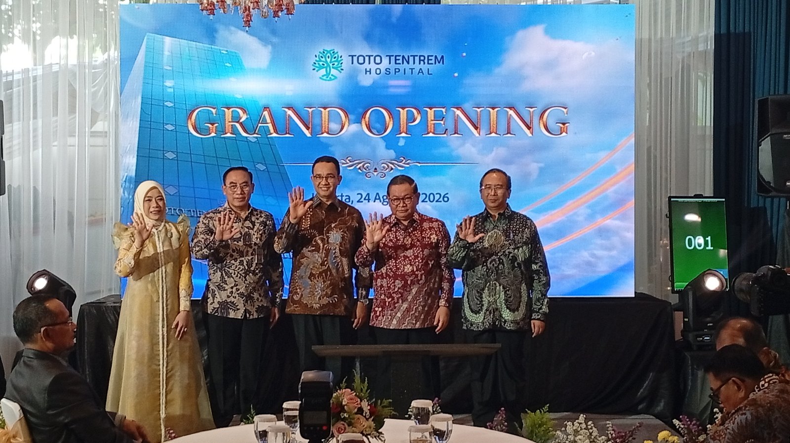 RS Toto Tentrem Resmi Beroperasi, Pramono Anung Dorong Pengembangan Layanan Stem Cell