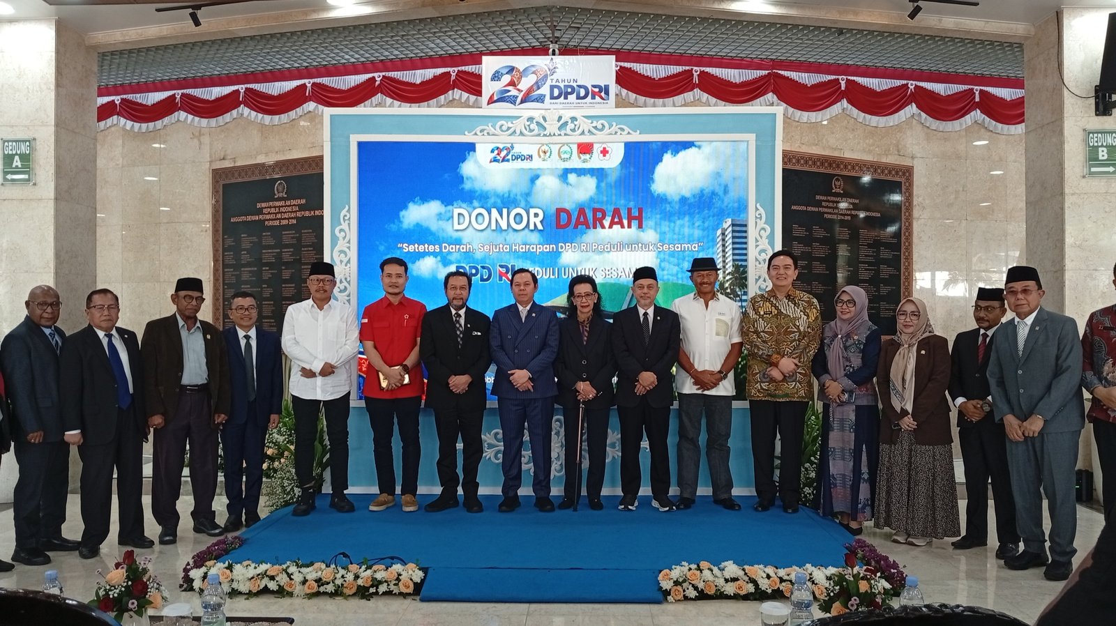 HUT ke-22, DPD RI Gelar Donor Darah Bersama PMI: Setetes Darah, Sejuta Harapan